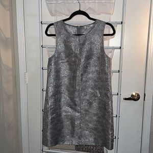Silver Swirl Dress